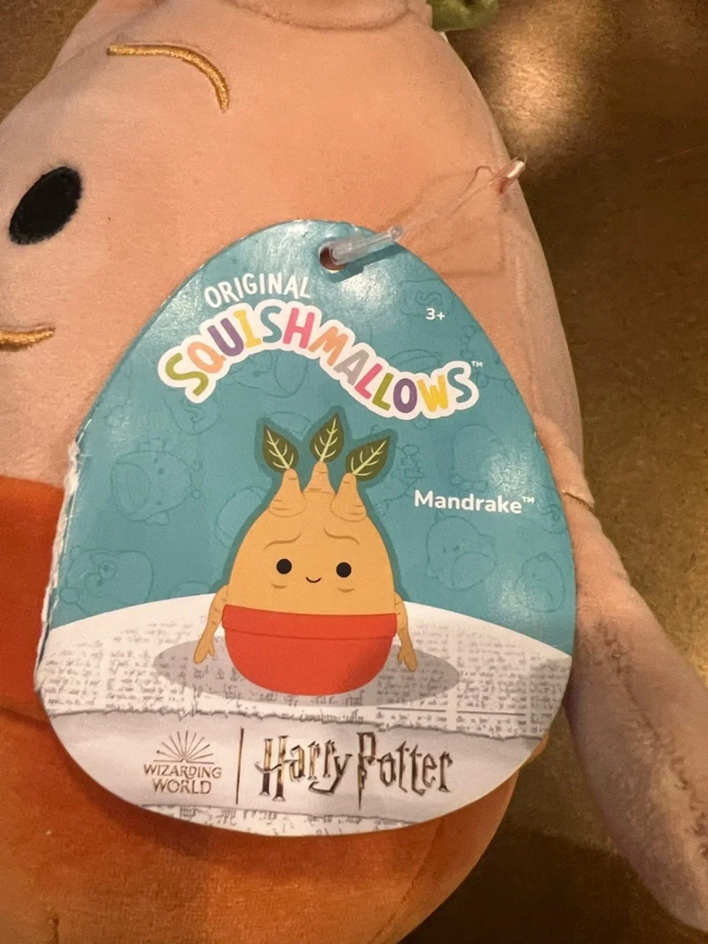 Squishmallows Harry Potter Mandrake